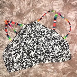 Black and white pattern swimmy